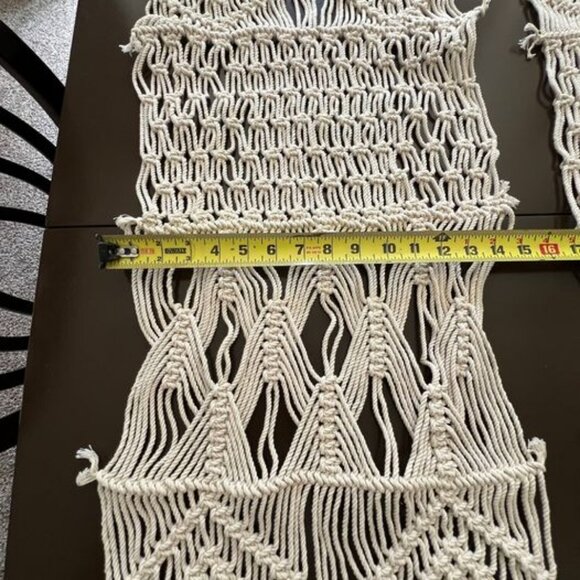 Macrame Table Runners (2) - Picture 4 of 6